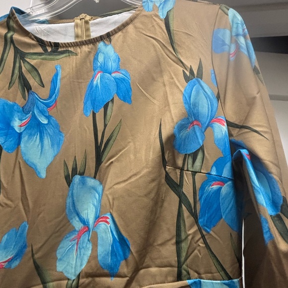 Floral Ruffle Maxi Dress - Picture 2 of 9